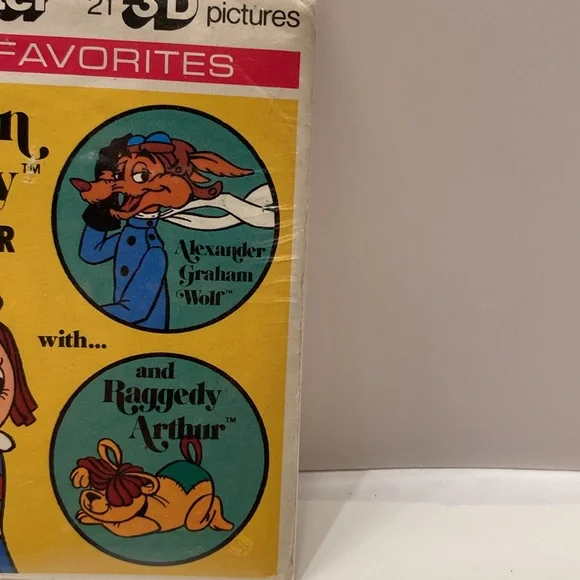 Vintage 1980’ View-Master, Raggedy Ann & Andy in the Kidnap Kaper - Picture 4 of 8